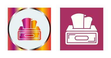 Tissue Box Vector Icon