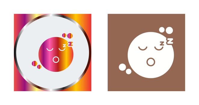 icono de vector de sueño