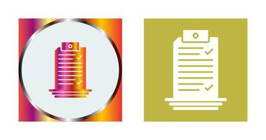 Check List Vector Icon