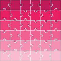Pink shade jigsaw pattern. jigsaw line pattern. jigsaw seamless pattern. Decorative elements, clothing, paper wrapping, bathroom tiles, wall tiles, backdrop, background. vector