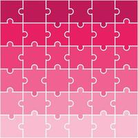 Pink shade jigsaw pattern. jigsaw line pattern. jigsaw seamless pattern. Decorative elements, clothing, paper wrapping, bathroom tiles, wall tiles, backdrop, background. vector