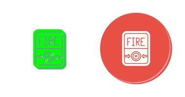 Fire Button Vector Icon