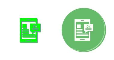 icono de vector de conversación