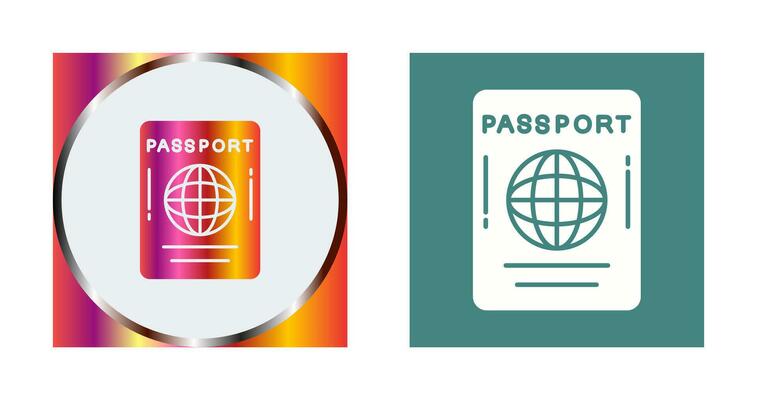 Passport Vector Icon