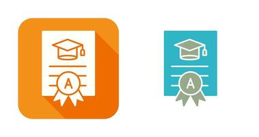 Report Card Vector Icon