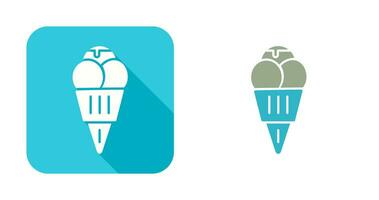 icono de vector de helado