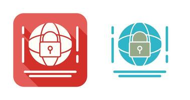 Internet Security Vector Icon