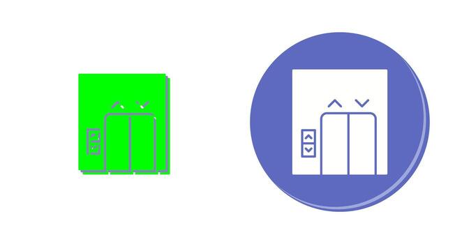 icono de vector de ascensor