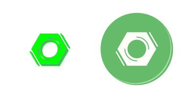 icono de vector de tuerca