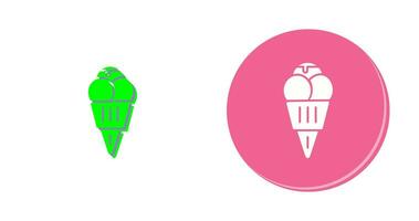 icono de vector de helado