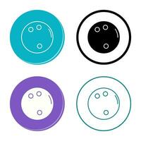 Bowling Ball Vector Icon