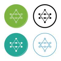 Unique Networks Vector Icon