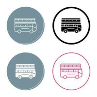 Double Bus Vector Icon