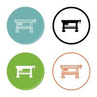 Work Bench Vector Icon