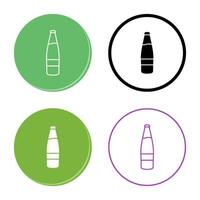 Beer Bottle Vector Icon