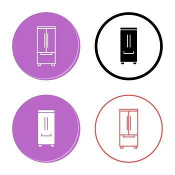 icono de vector de refrigerador