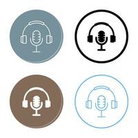 Podcast Vector Icon