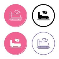 Honeymoon Vector Icon