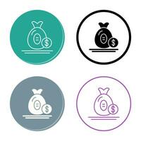 Money Bag Vector Icon