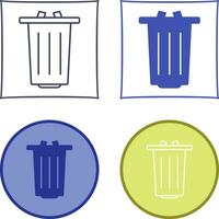 Garbage Vector Icon