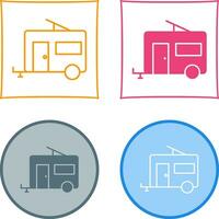 Trailer Vector Icon