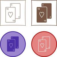 Playing Cards Vector Icon