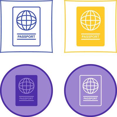 Passport Vector Icon