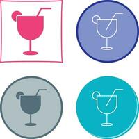 Unique Drinks Vector Icon