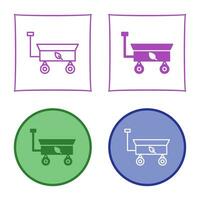 Garden Cart Vector Icon