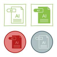 AI Vector Icon