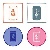 Beer Can Vector Icon