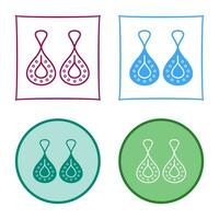 Earring Vector Icon