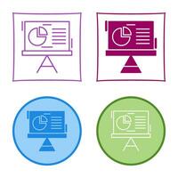 Pie Chart Vector Icon