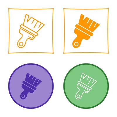 Paint Brush Vector Icon
