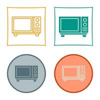 Microwave Vector Icon