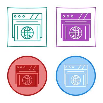 Browser Vector Icon
