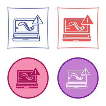 Worm Vector Icon
