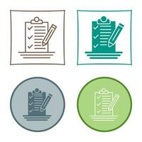Check List Vector Icon