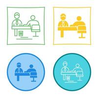 Evaluating work Vector Icon