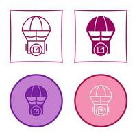 Parachute Vector Icon