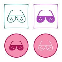 Sun Glasses Vector Icon