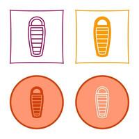 Sleeping Bag Vector Icon