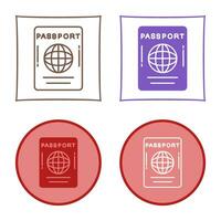 Passport Vector Icon