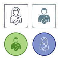 Candidate Vector Icon