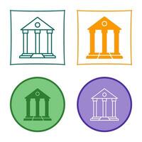 Parthenon Vector Icon