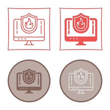 Firewall Vector Icon