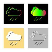 Rain Vector Icon