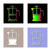 French Press Vector Icon