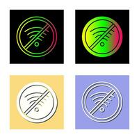 No Wifi Vector Icon
