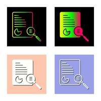 Unique Case Study Vector Icon